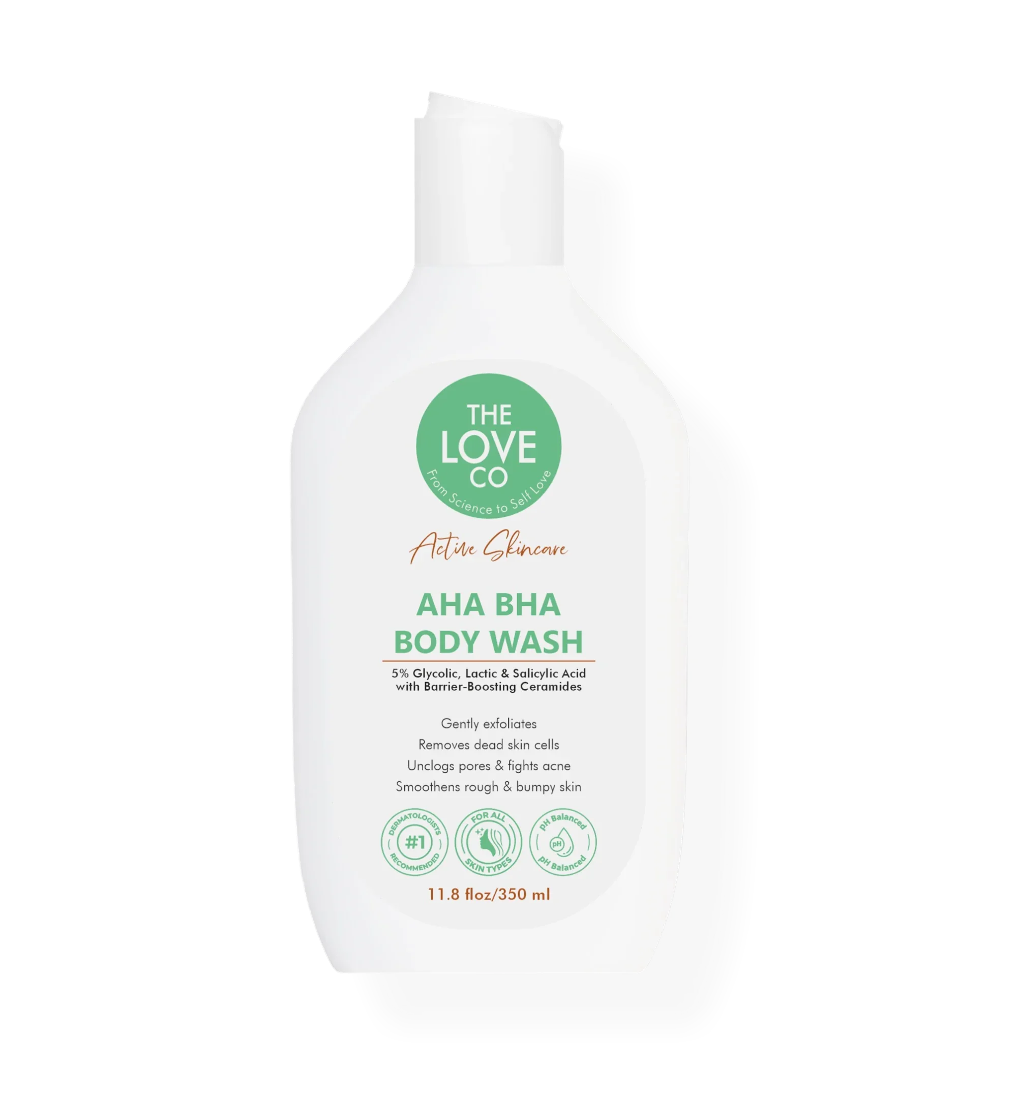 AHA BHA body wash explained — The Love Co