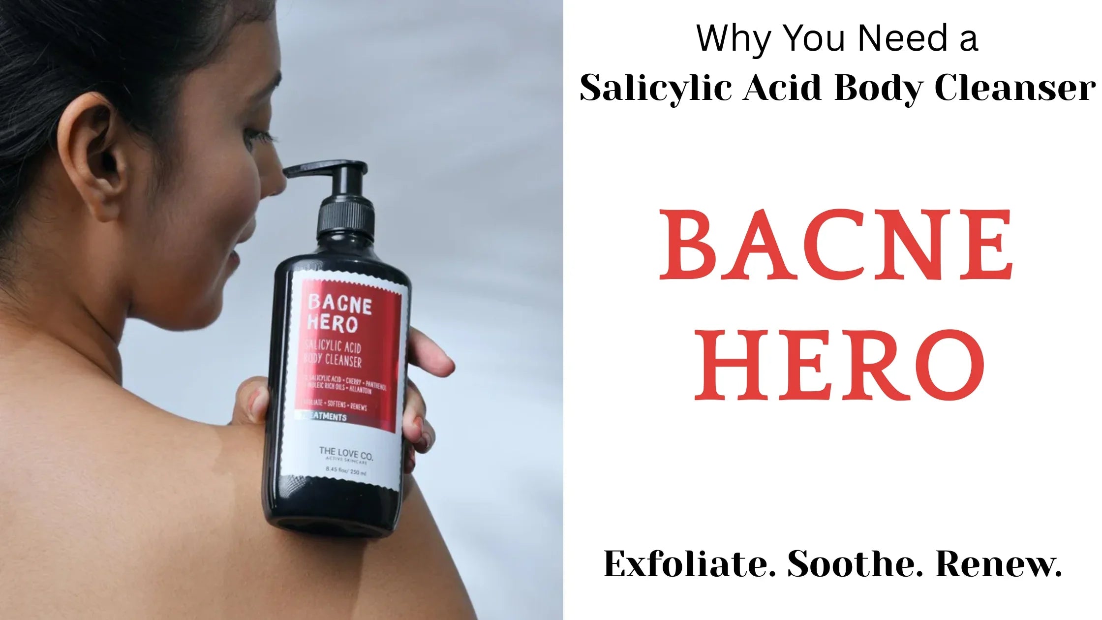 The Love Co - Best Bacne Body Cleanser India for Clear Skin