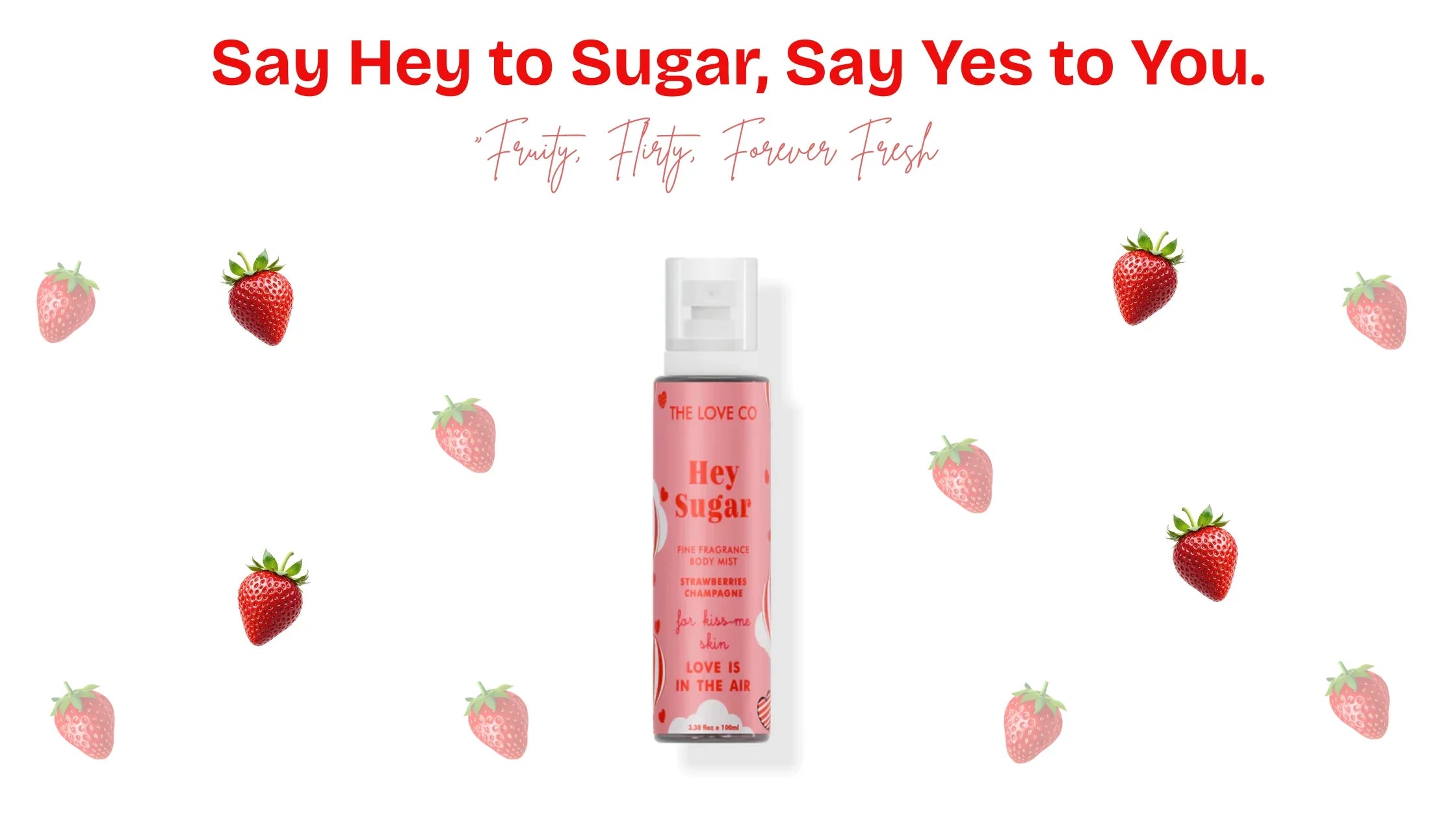 Experience Romance with The Love Co Body Mist India - The Love Co