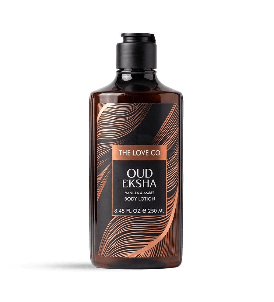 Oud Eksha Body Lotion — Bold Oud + Amber | The Love Co