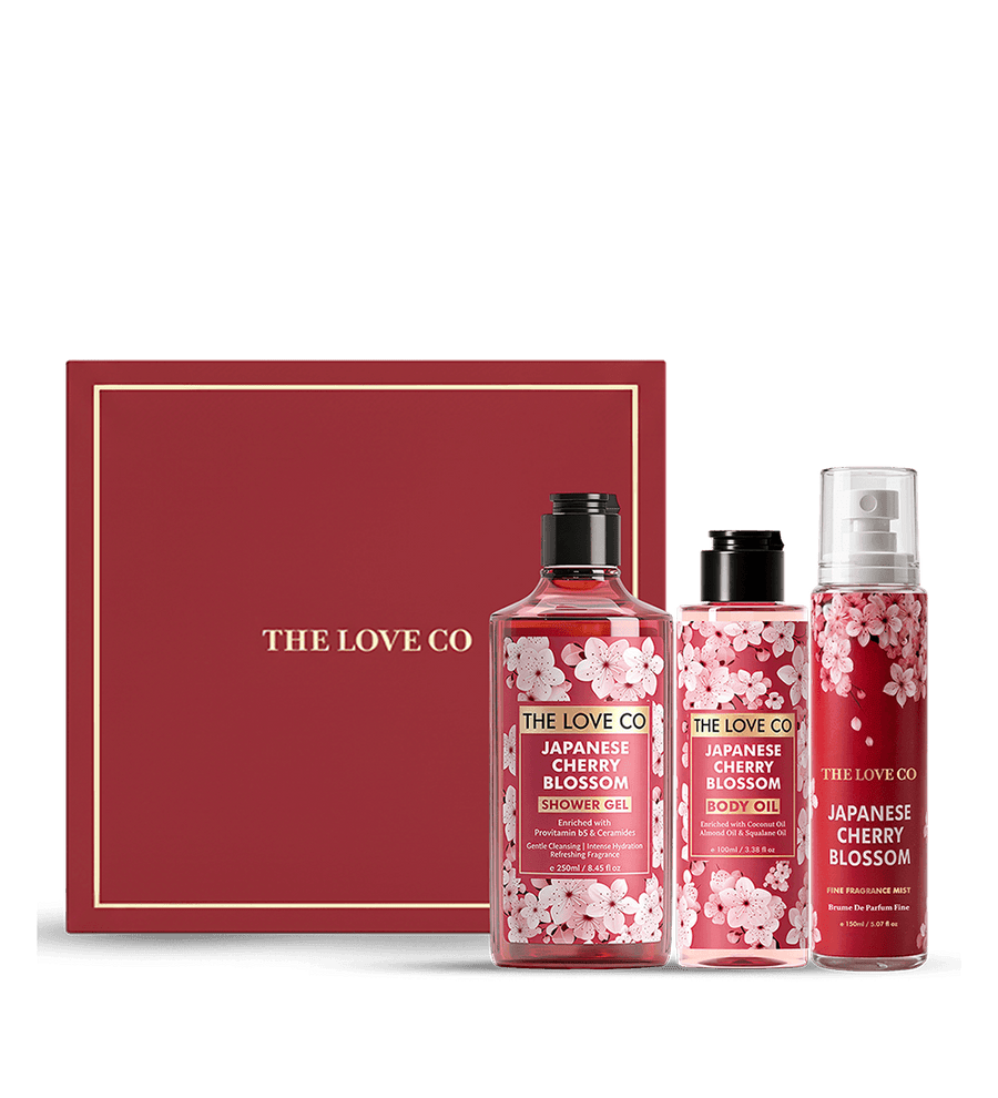 Japanese Cherry Blossom Gift Box Trio