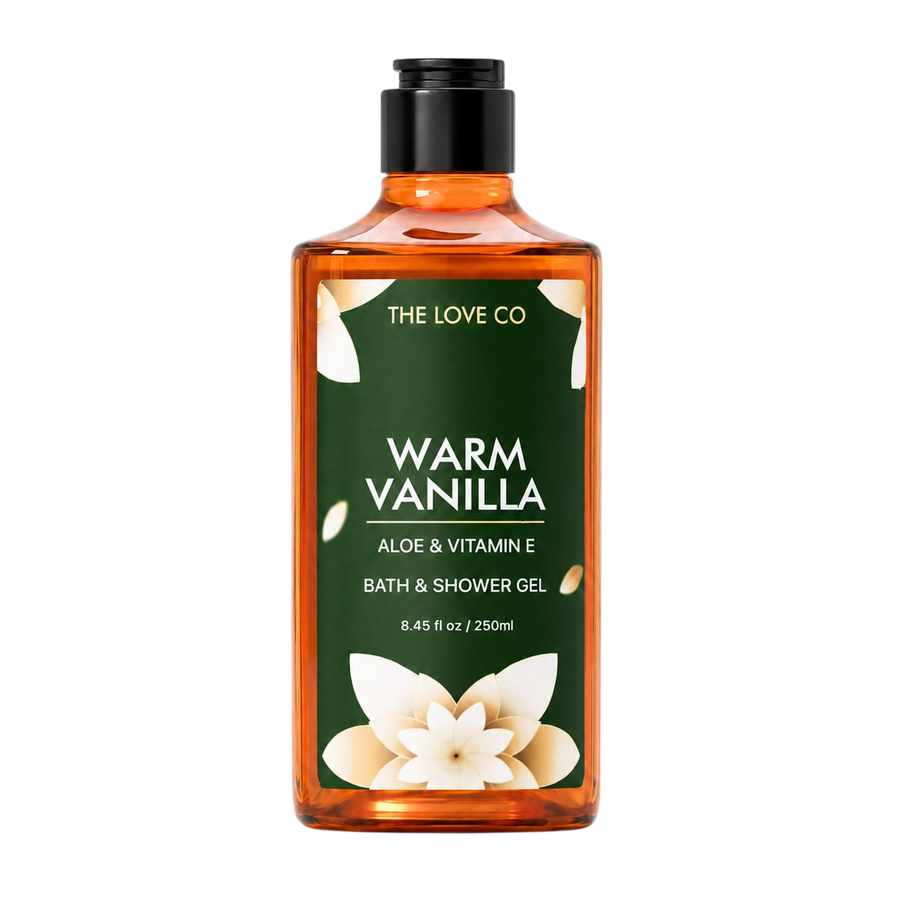 Warm Vanilla Body Wash — Caramel Vanilla Amber | The Love Co
