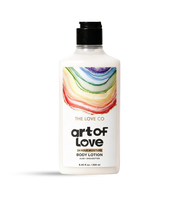 Art Of Love Body Lotion — front of bottle, fragrance-led body care