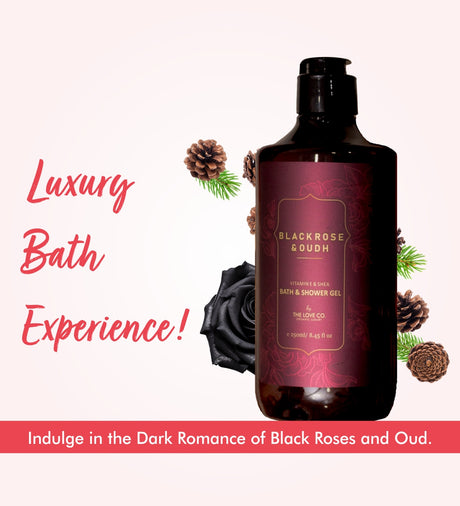 Black Rose and Oudh Body Wash