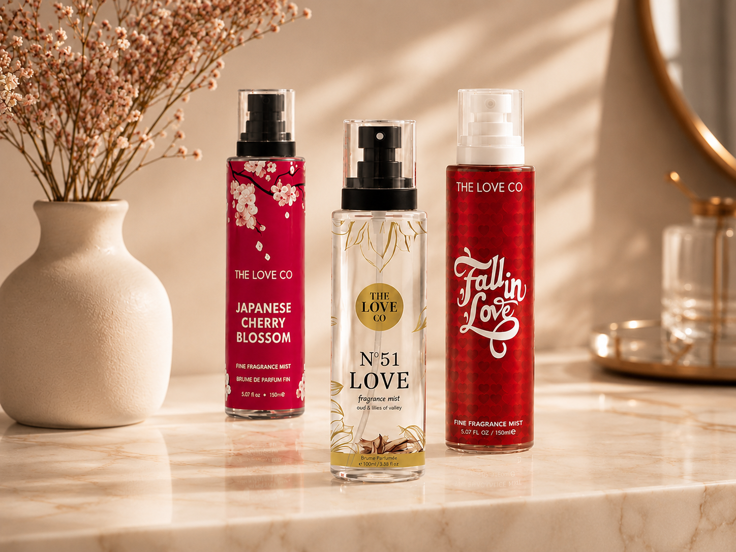Fine fragrance body mists