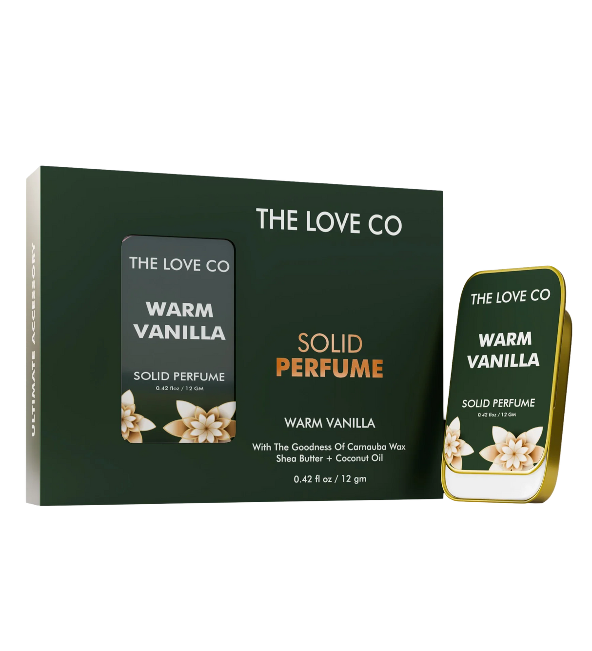 The Love Co Warm Vanilla Solid Perfume