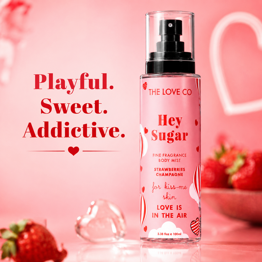 Hey Sugar Body Mist — Cotton Candy, Vanilla, Marshmallow – view 5 | The Love Co