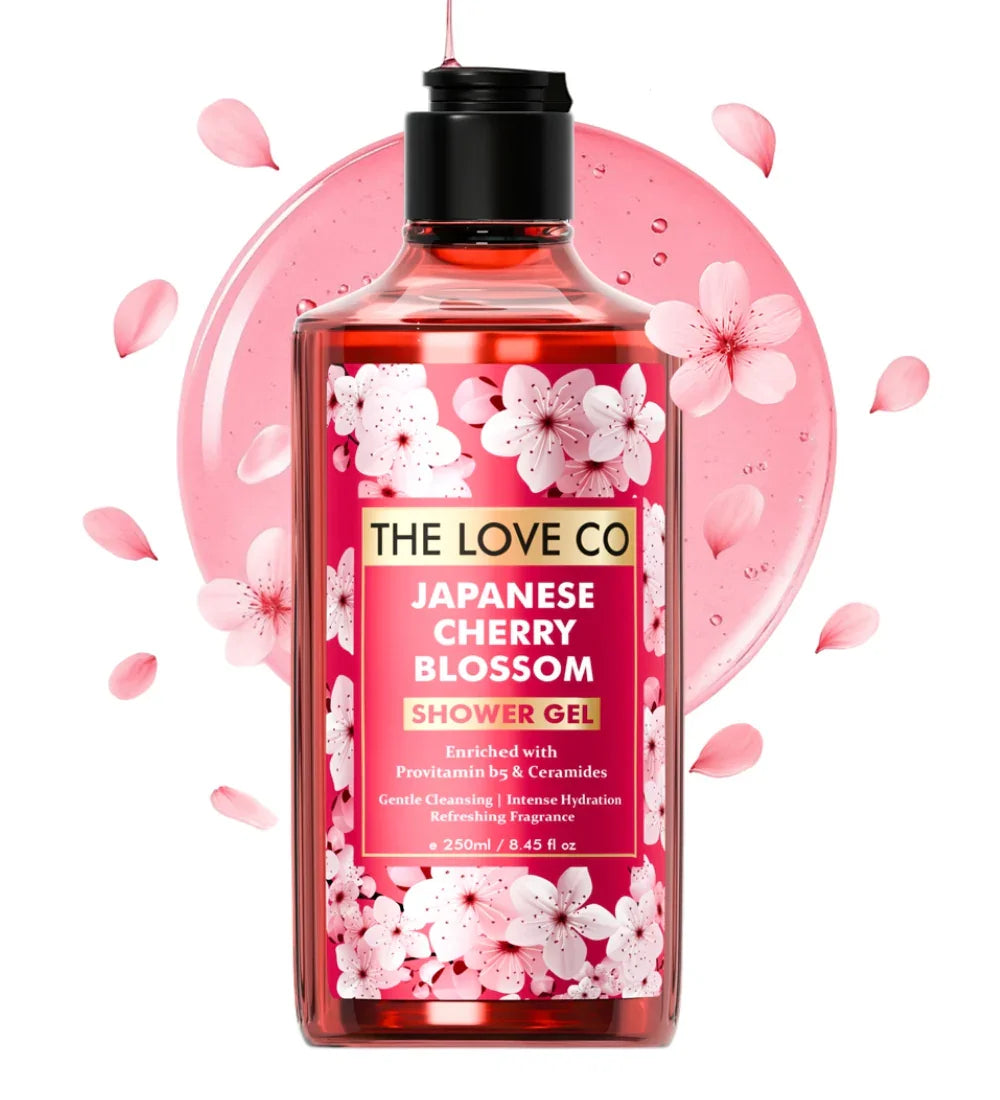 Japanese Cherry Blossom Body Wash - The Love Co