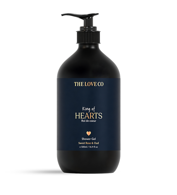 King Of Hearts Shower Gel - The Love Co