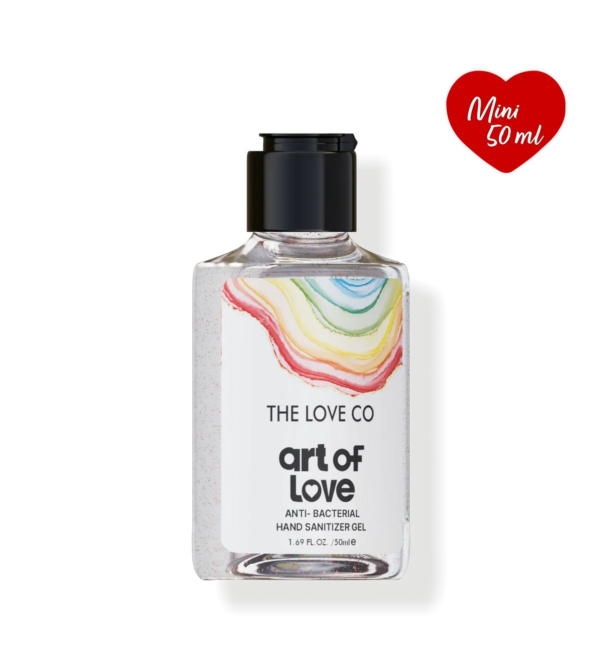 The Love Co Art of Love Hand Sanitizer mini
