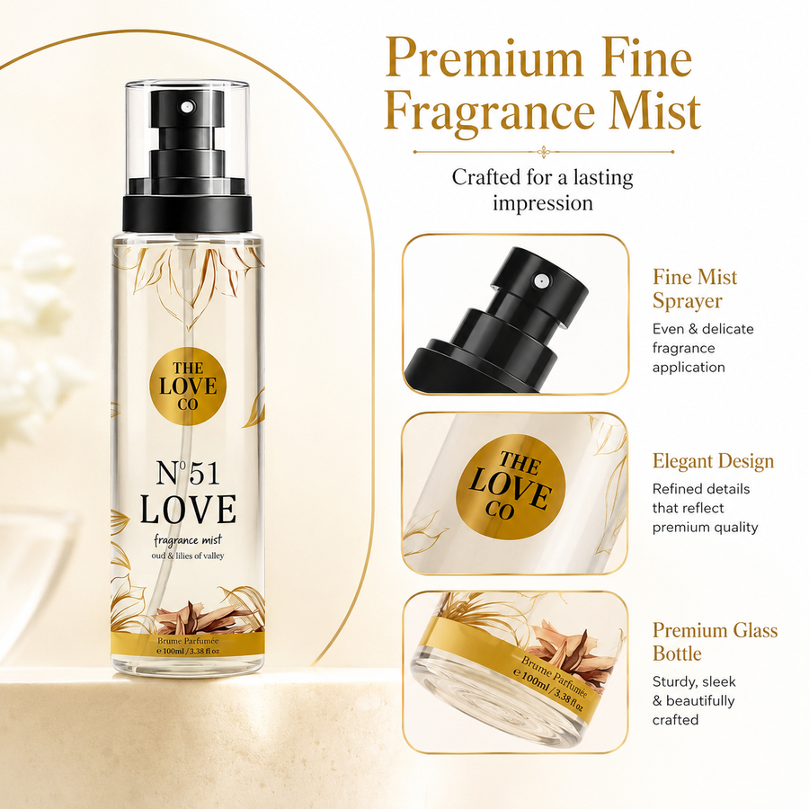N° 51 Love Body Mist for Women — Signature Fragrance – view 5 | The Love Co