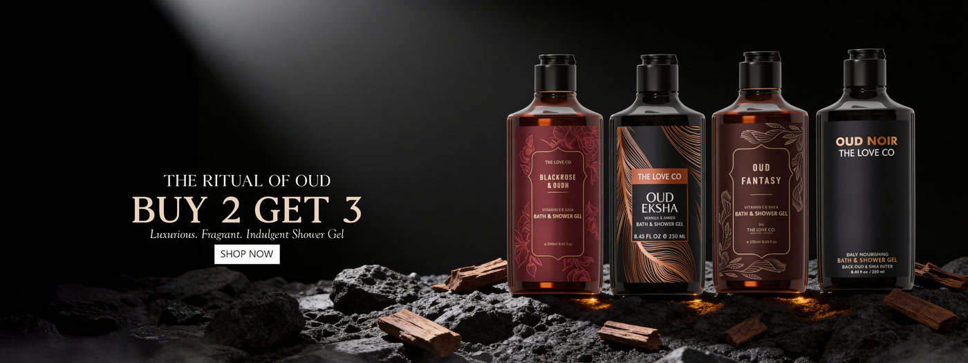 The Love Co Oud Bath & Shower Gel