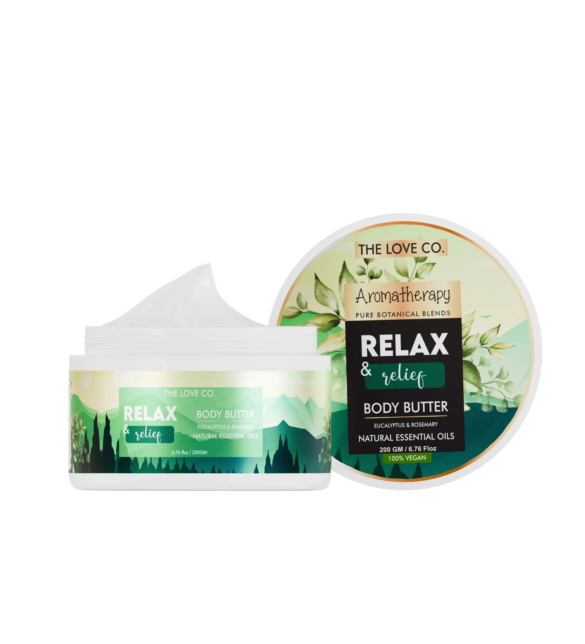 Relax & Relief Eucalyptus & Spearmint Body Butter - The Love Co