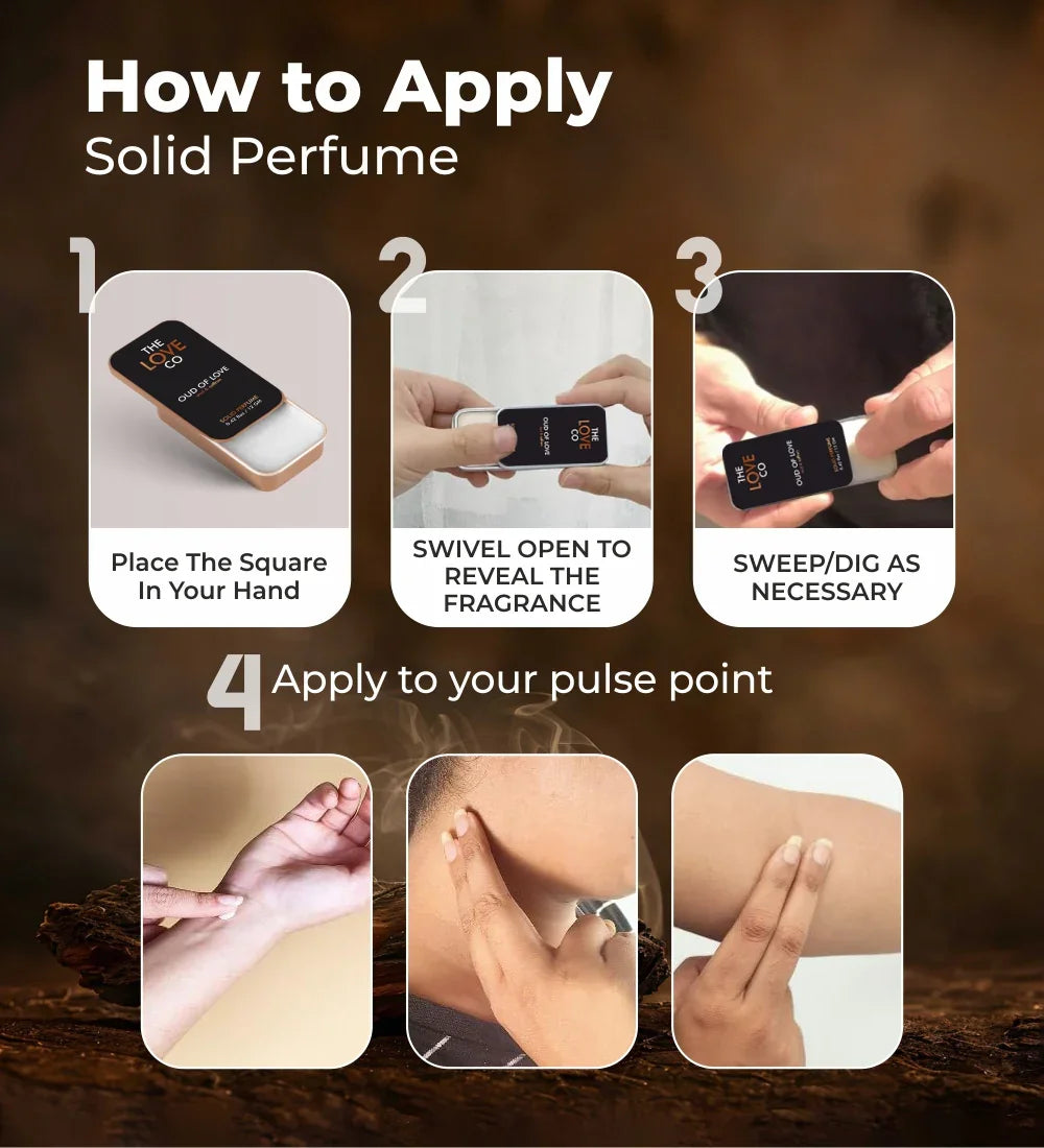 The Love Co Oud Of Love Solid Perfume