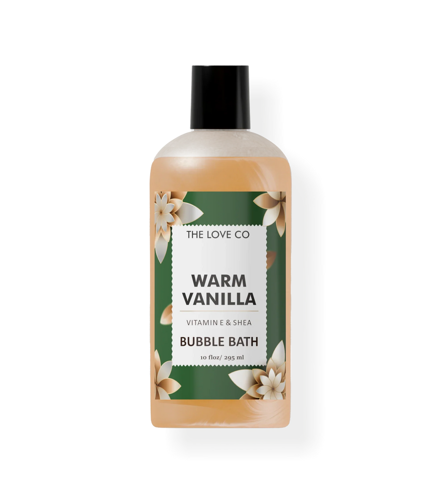 Warm Vanilla Bubble Bath - The Love Co