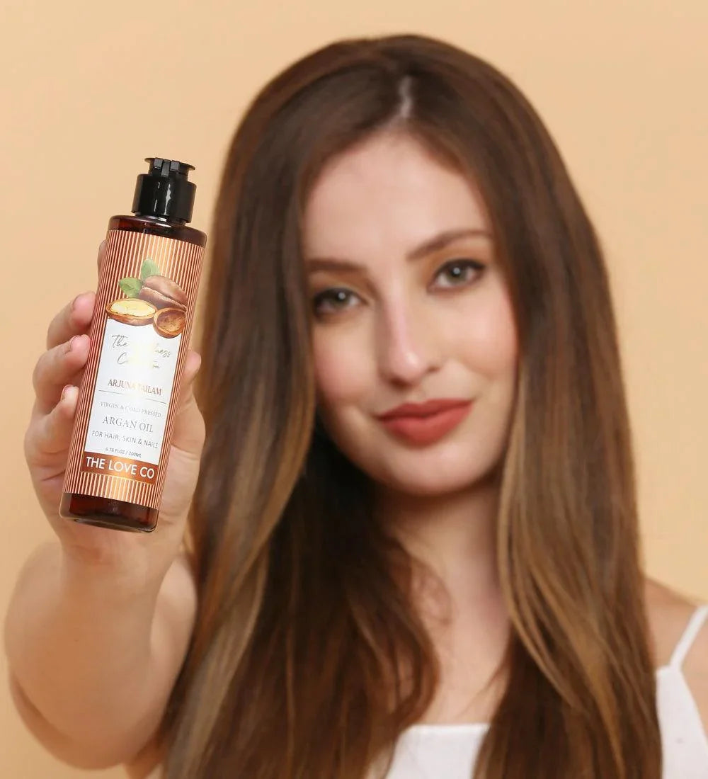 Arjuna Tailam Argan Cold Pressed Oil - The Love Co