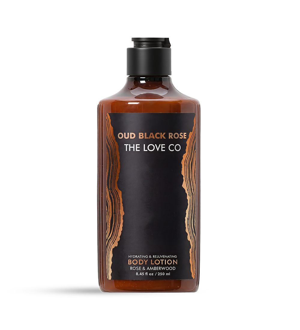 Oudh Black Rose Body Lotion - The Love Co