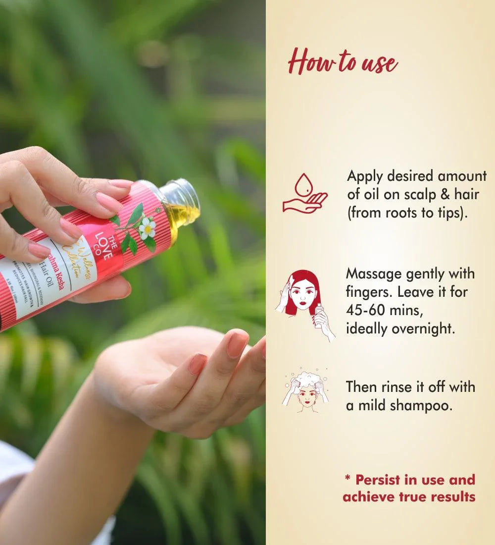Brahma Kesha Hair Oil - The Love Co