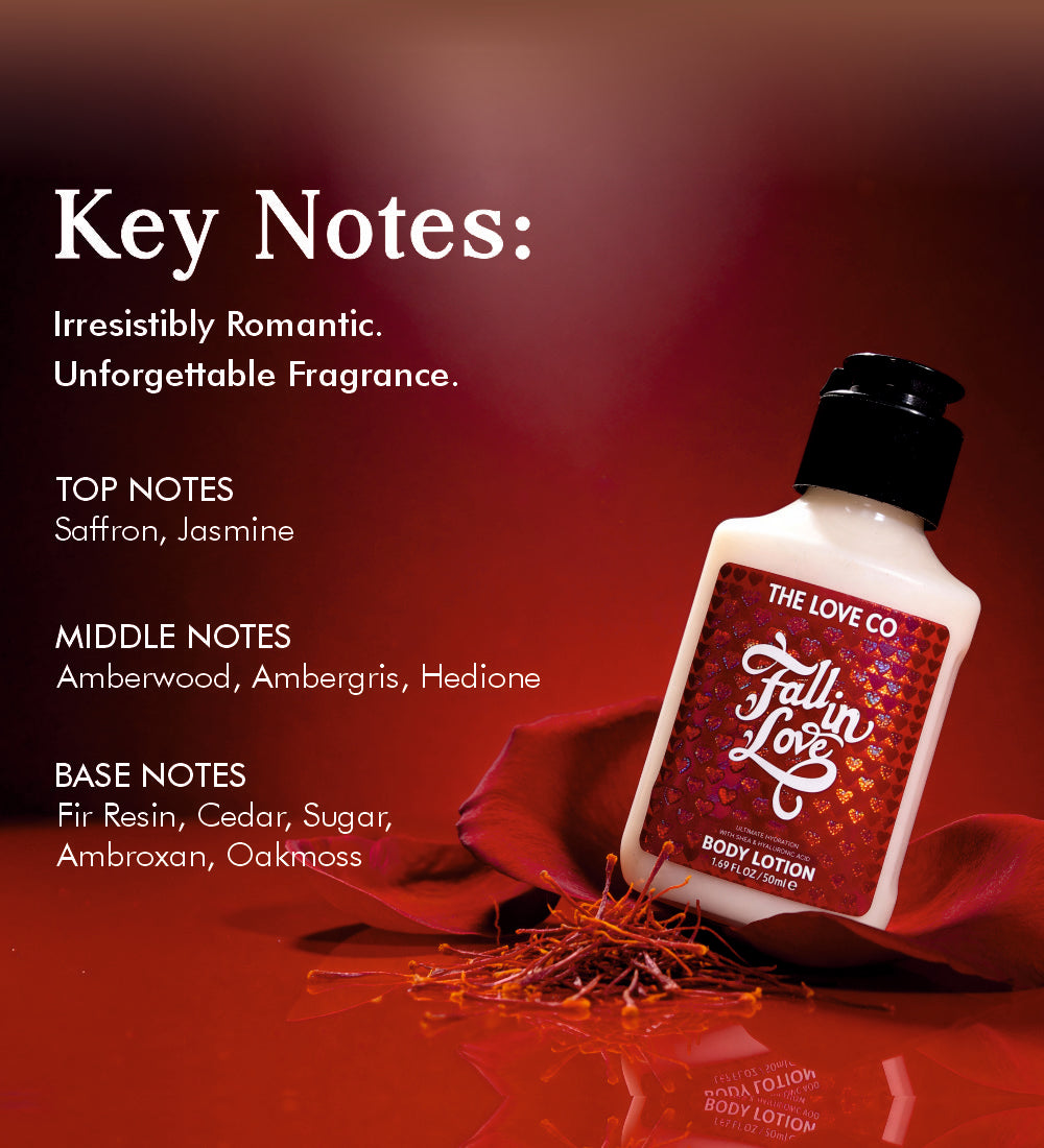 The Love Co Fall in Love Body Lotion