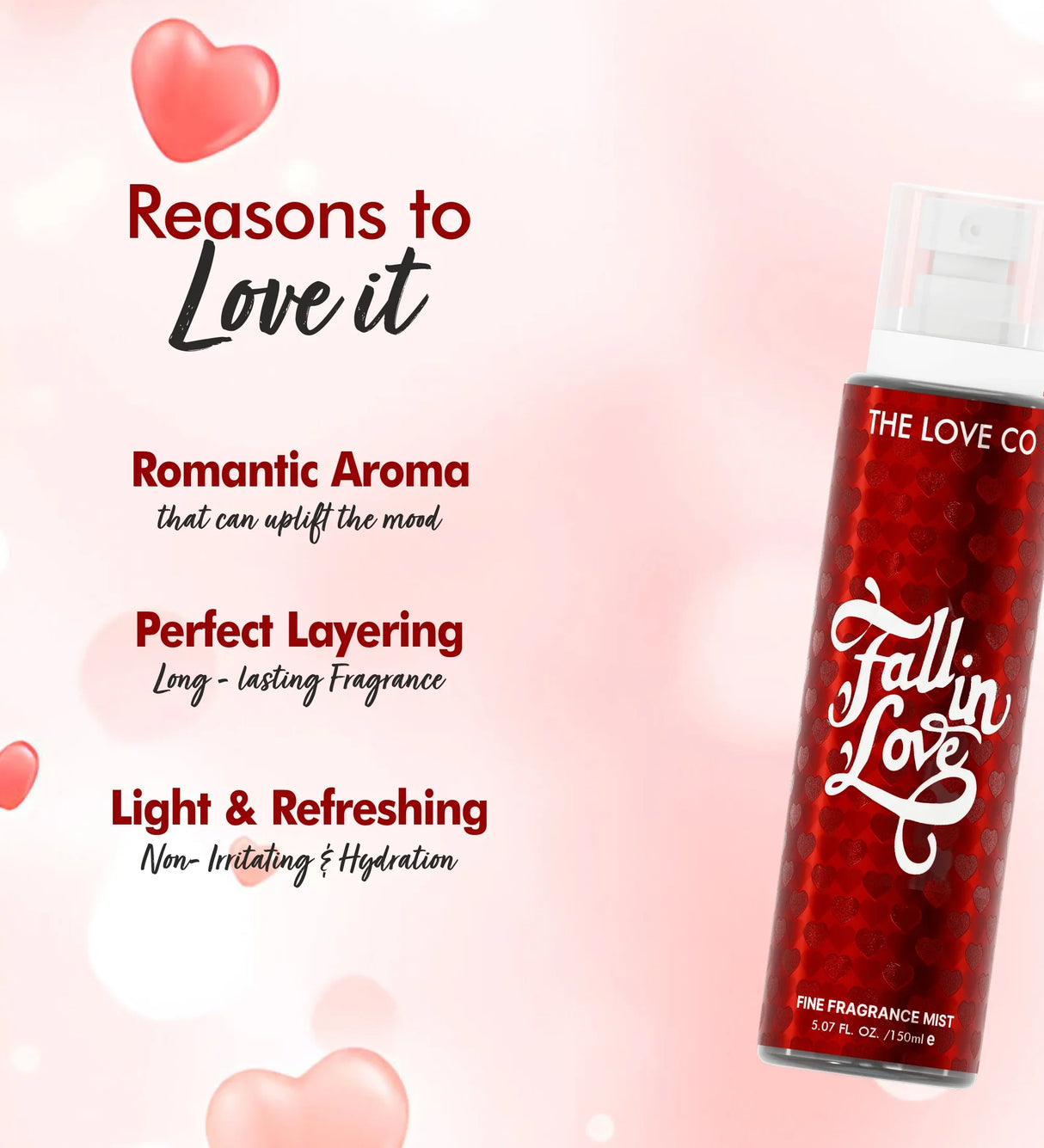 The Love Co Fall in Love Body Mist