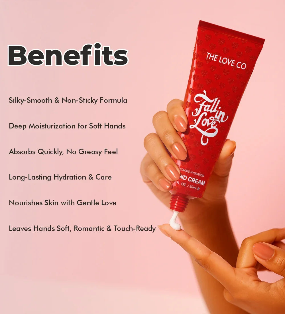Fall In Love Hand Cream - The Love Co