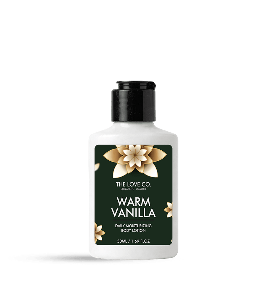 Warm Vanilla Body Lotion 50ml — Travel Size | The Love Co