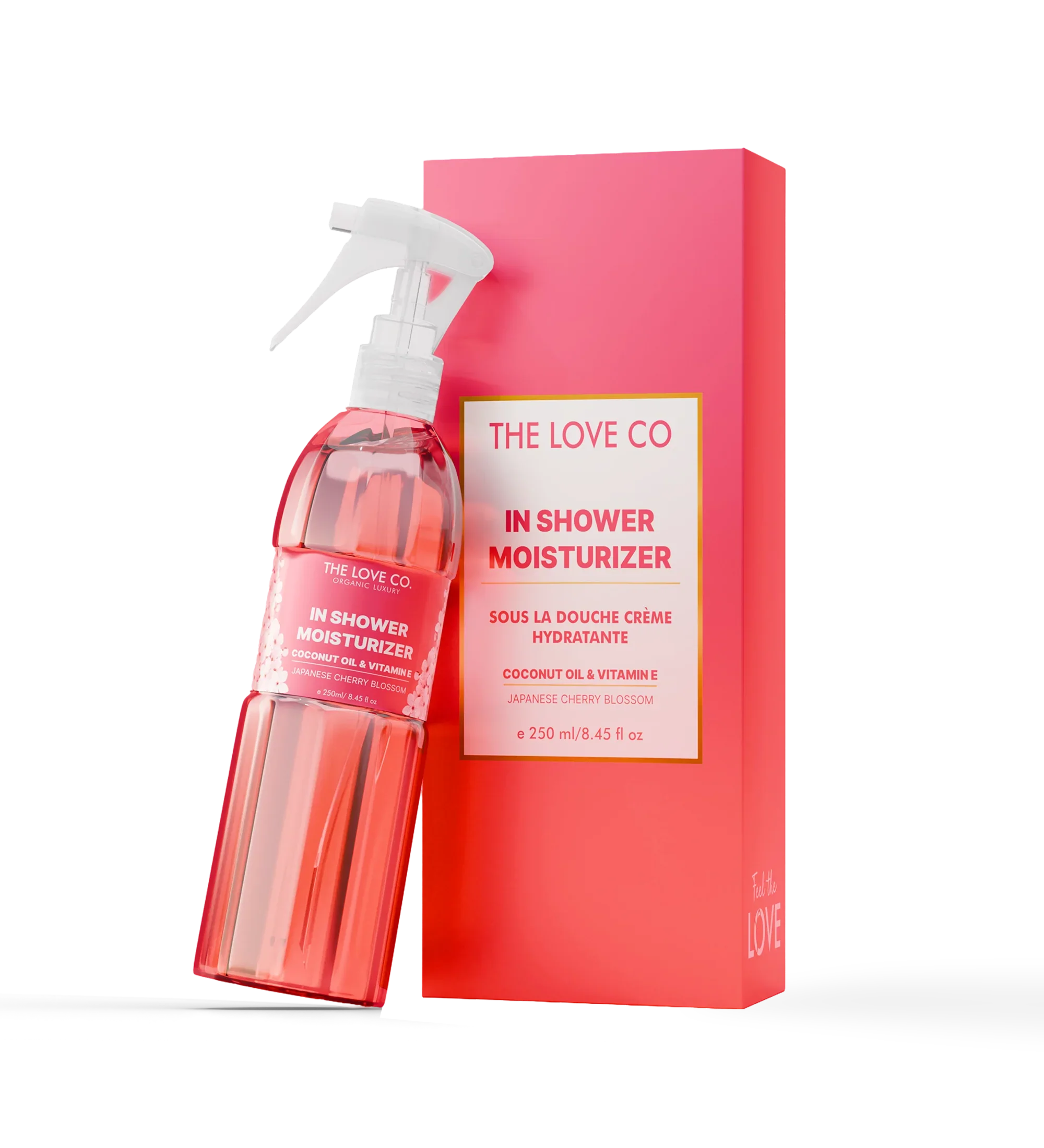 Japanese Cherry Blossom In-Shower Moisturizer — front of bottle, fragrance-led body care