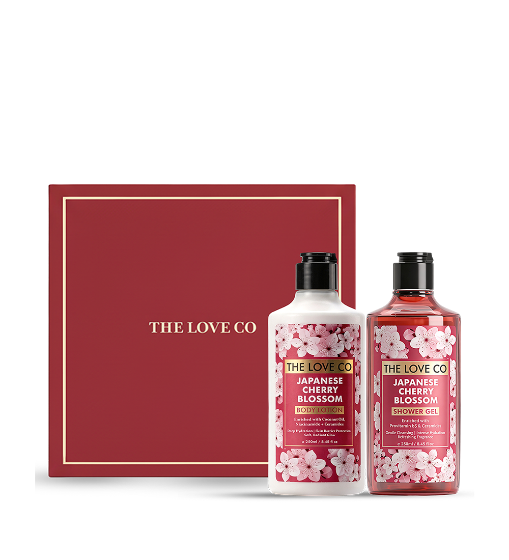 Japanese Cherry Blossom Duo Gift Set - The Love Co