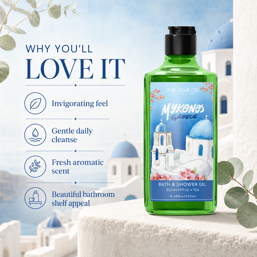 Mykonos Greece Body Wash