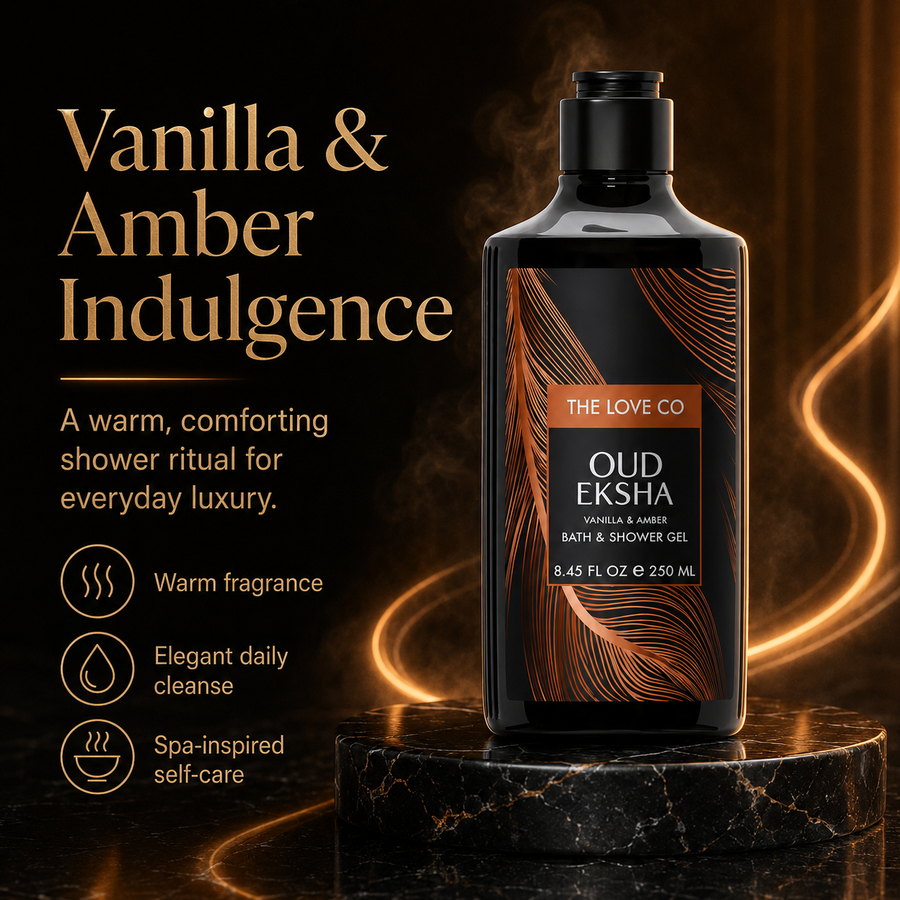 Oud Eksha Body Wash — Bold Oud Shower Gel – view 6 | The Love Co