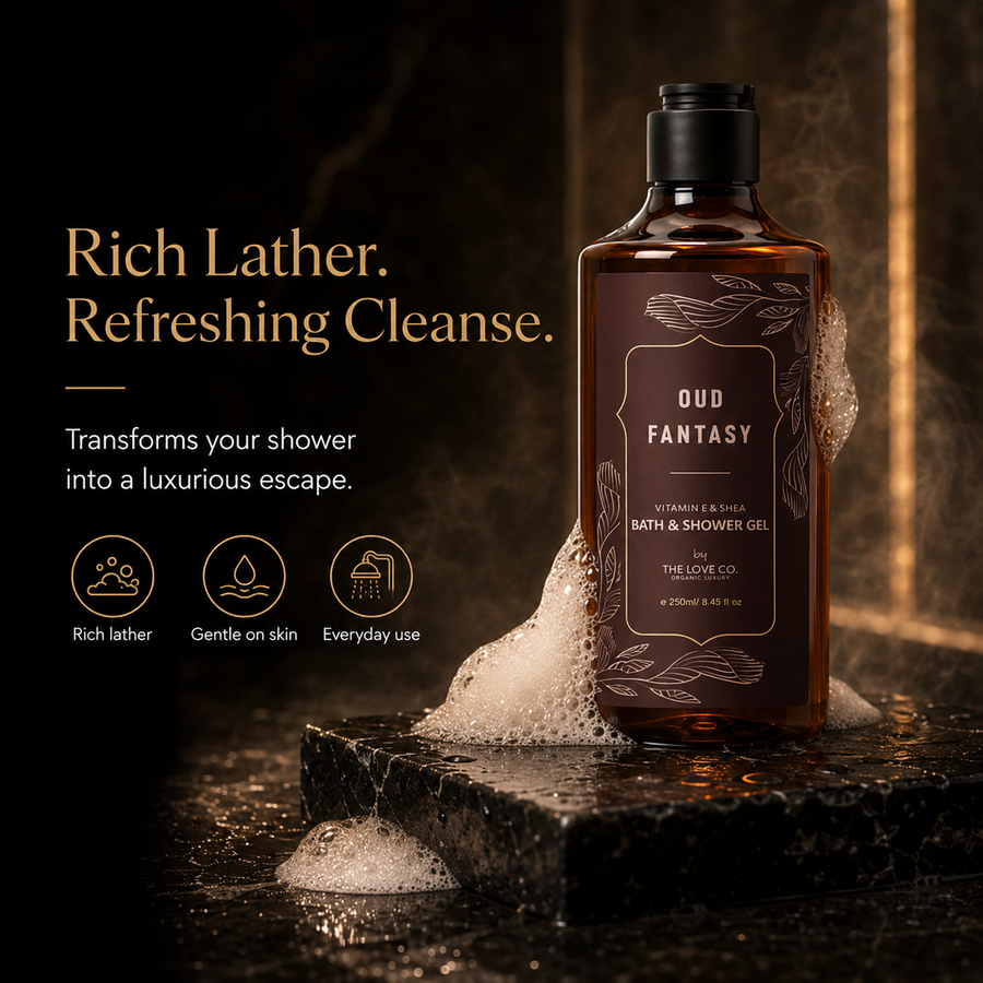Oud Fantasy Body Wash — Bright Lime + Oud – view 6 | The Love Co