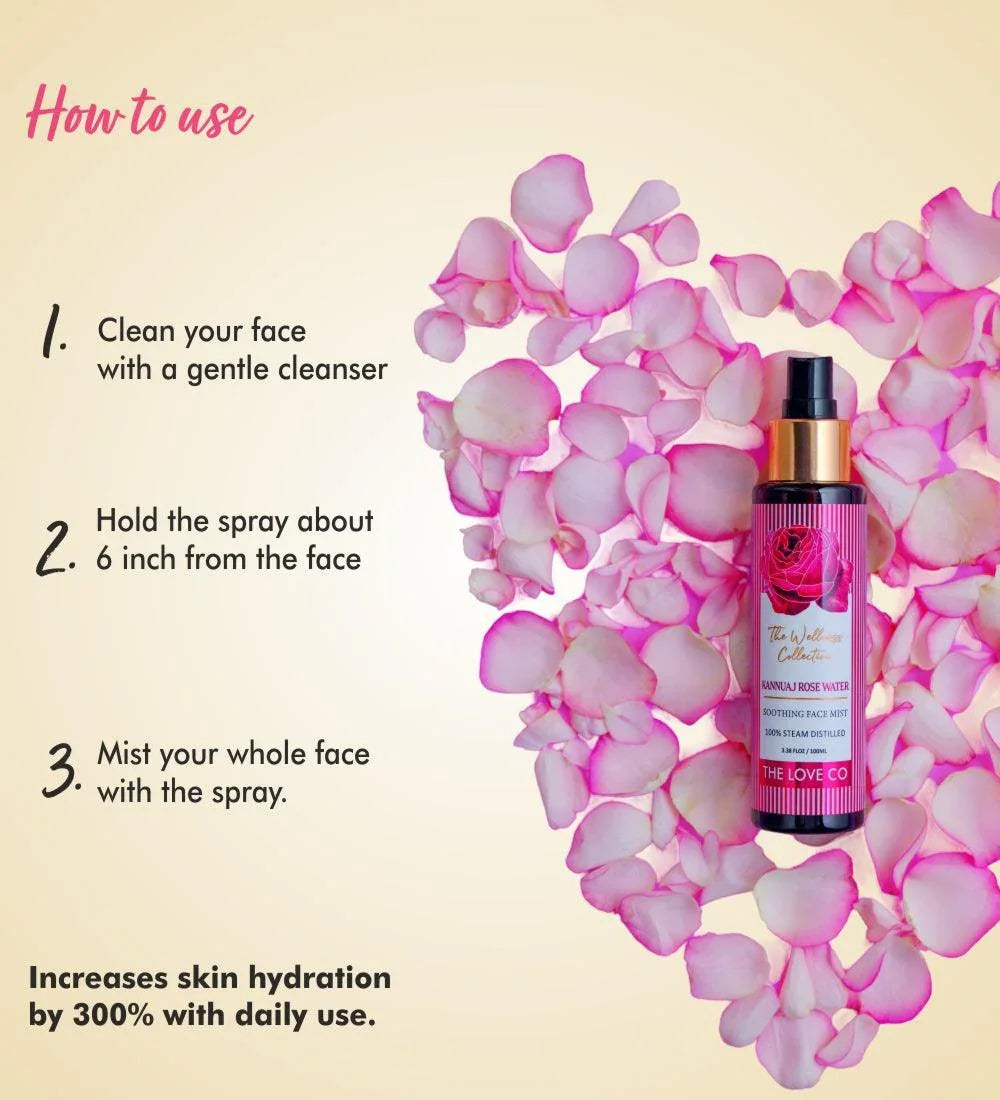 Rose Water Toner - The Love Co