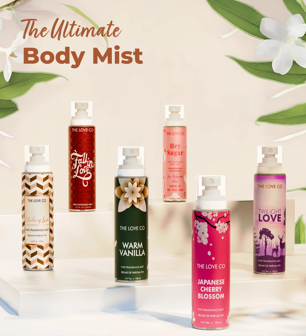 The Love Co Shades Of Love Body Mist