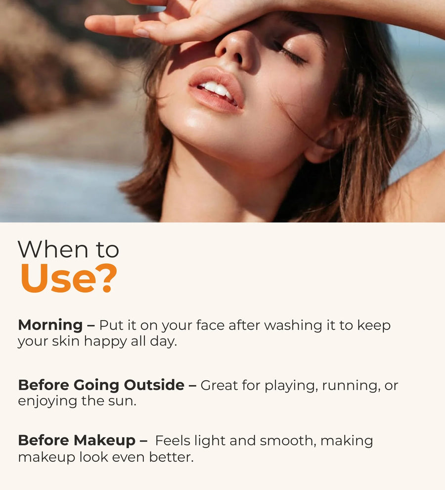 Active Skincare Sunscreen Body Lotion — fragrance notes and scent profile