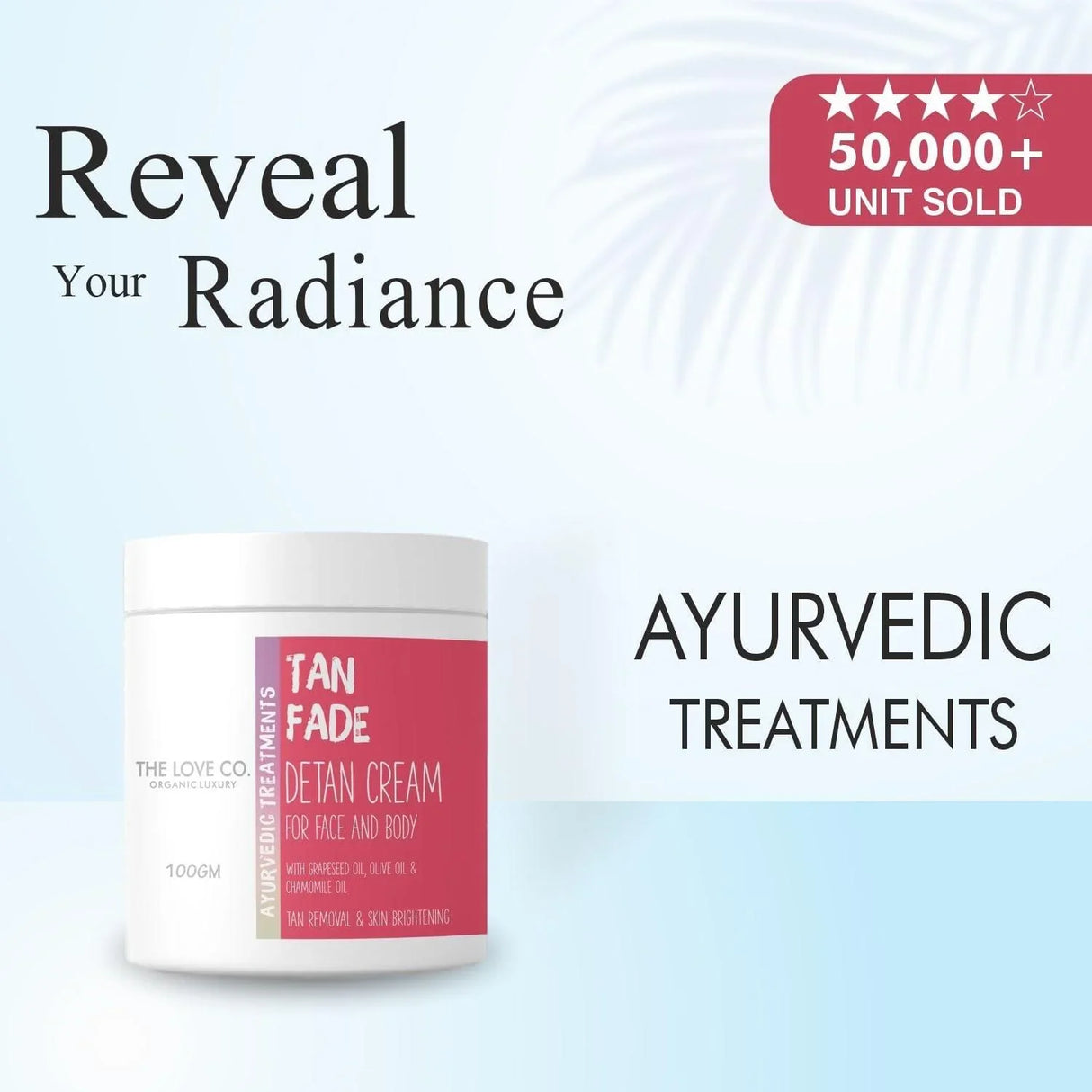 Tan Fade Detan Cream - The Love Co