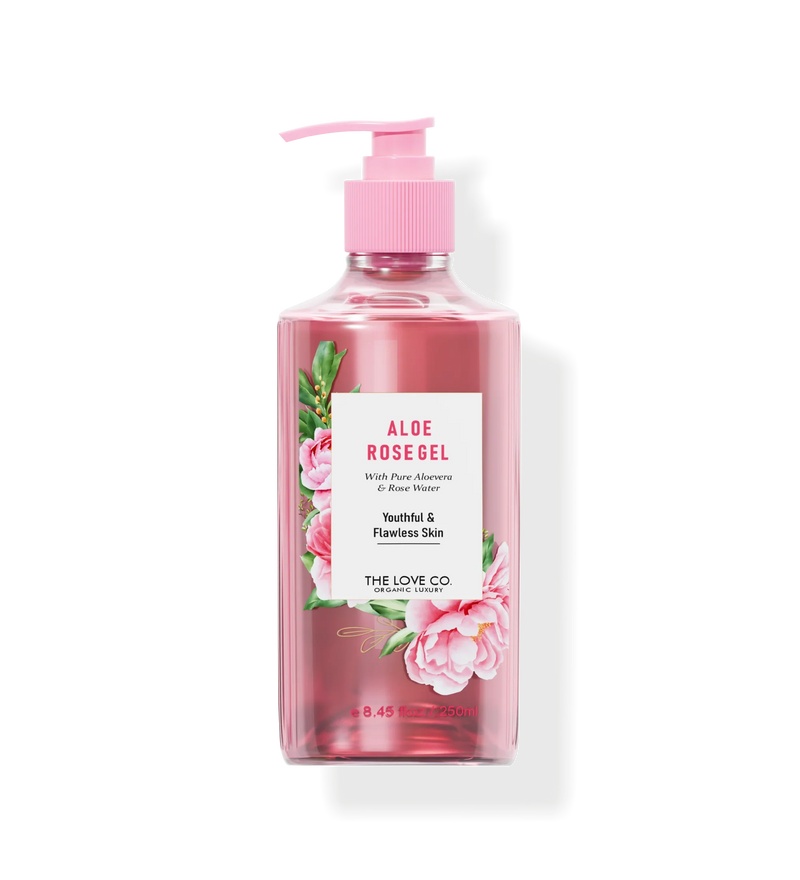 Aloe Rose Gel — 2% salicylic acid body spray for back, chest & shoulder acne