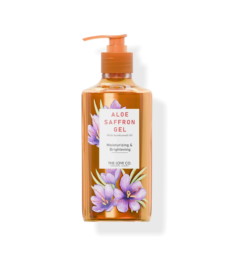 Kumkumadi Saffron Aloe Gel — 2% salicylic acid body spray for back, chest & shoulder acne