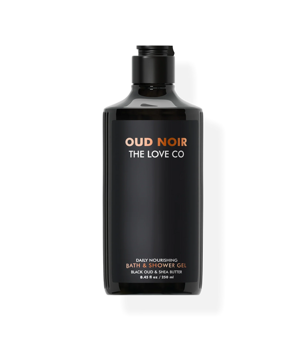 Oud Noir Body Wash — front of bottle, fragrance-led body care