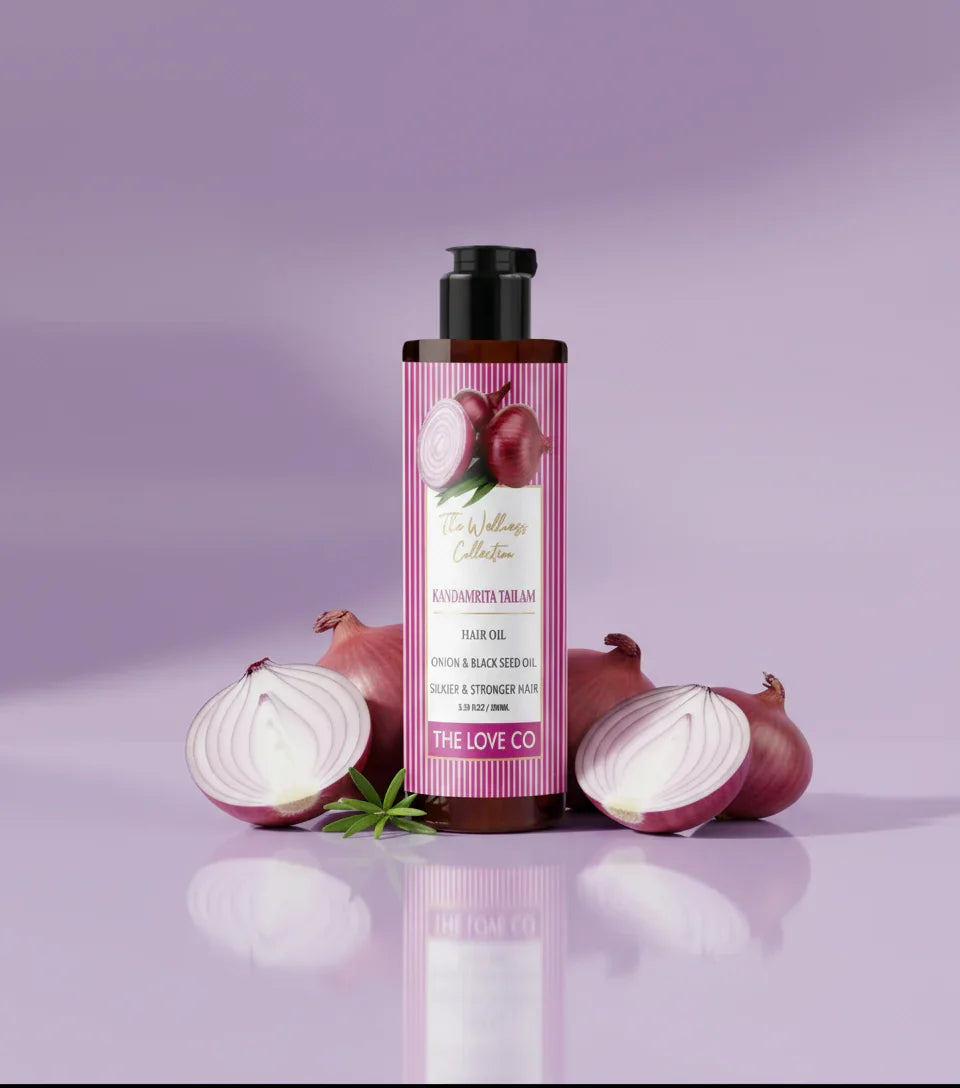 Onion Hair Fall Oil - The Love Co