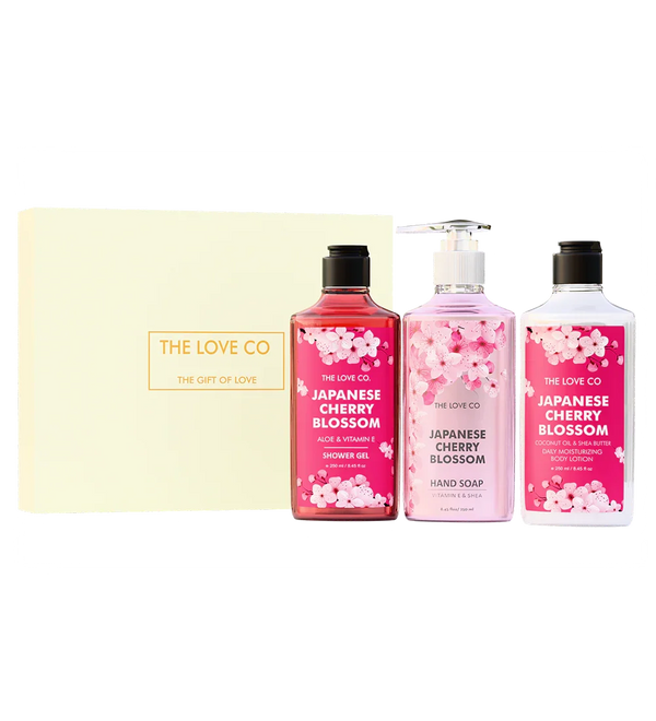 Japanese Cherry Blossom Trio Gift Set