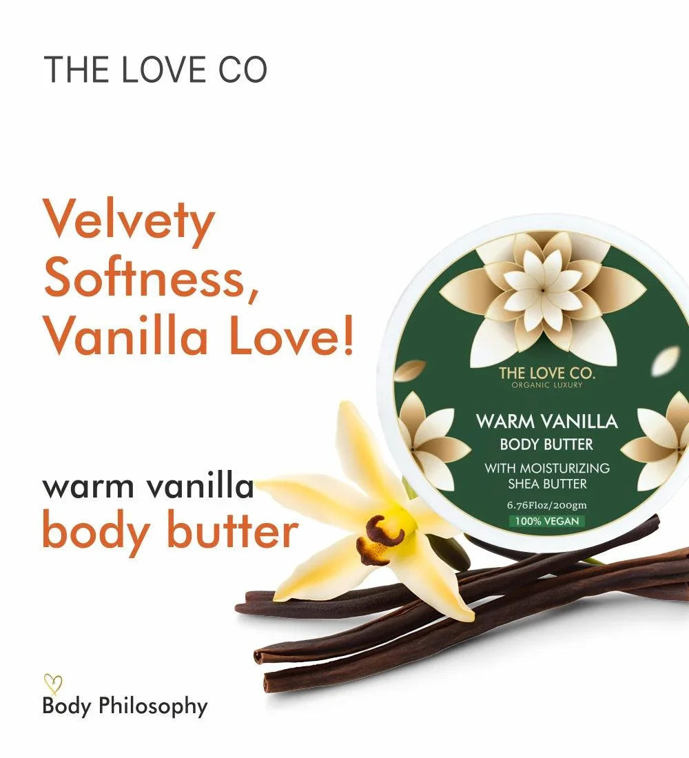 Warm Vanilla Body Butter - The Love Co