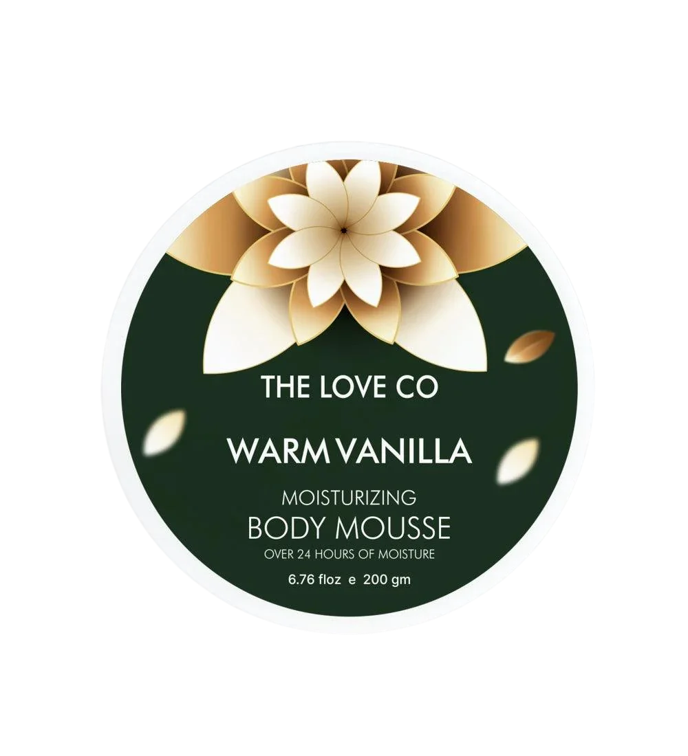 Warm Vanilla Body Mousse