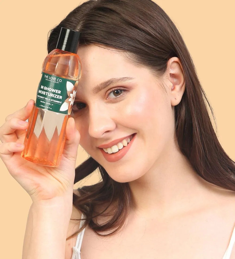 Warm Vanilla In-Shower Moisturizer — The Love Co fragrance-led body care