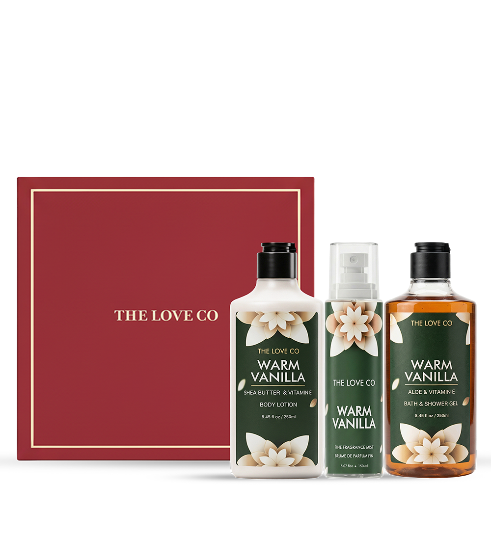Warm Vanilla Trio Gift Set - The Love Co