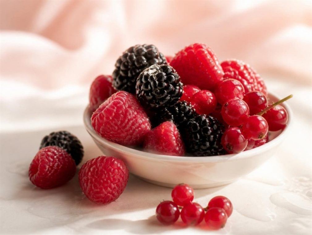 Fresh mixed berries