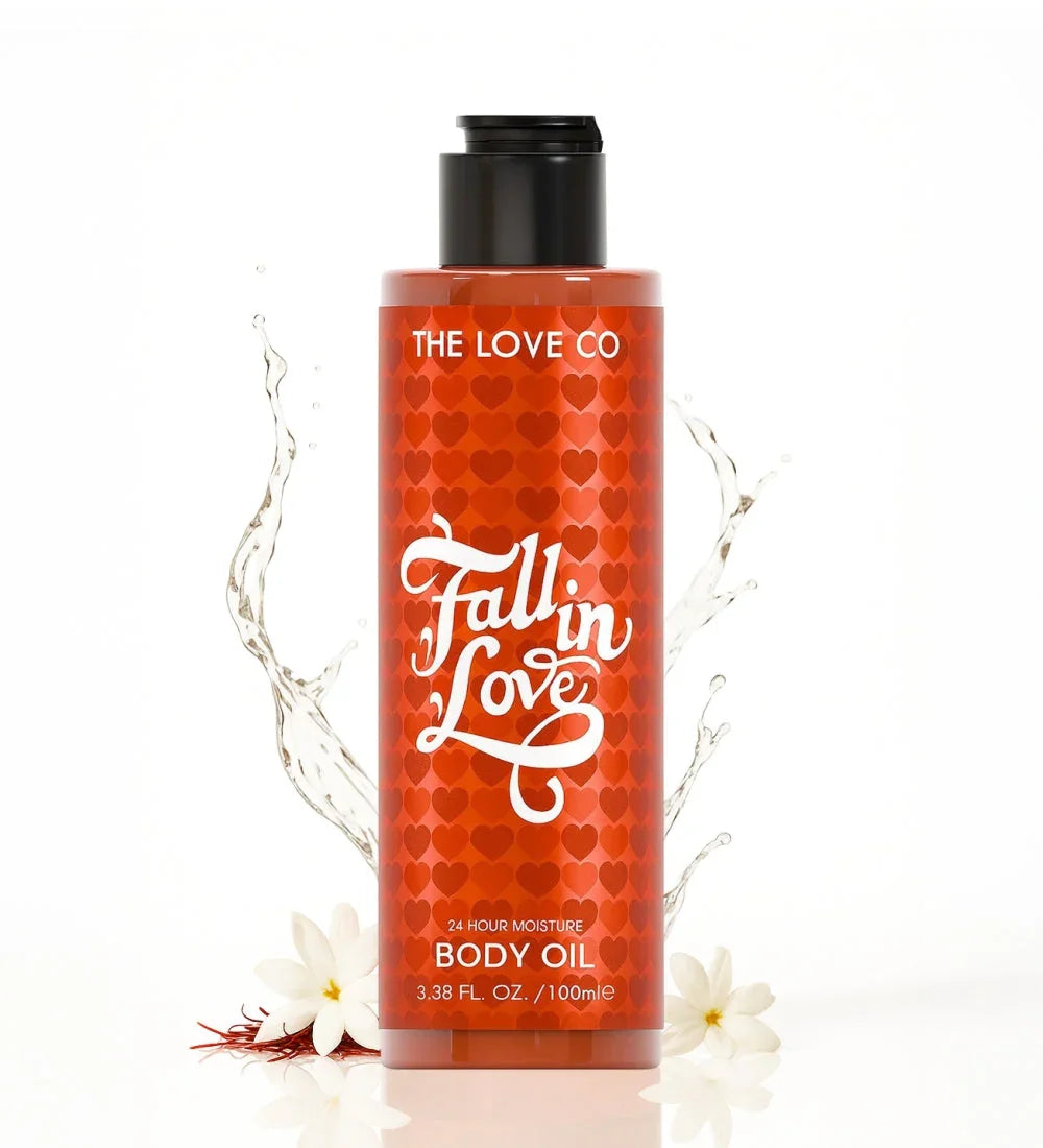 The Love Co - Top 5 Ways to Use the Fall in Love Body Oil for Radiant, Hydrated Skin