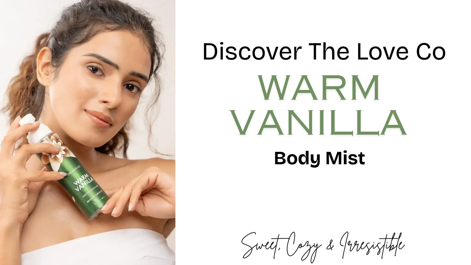 The Love Co - Sweet, Cozy & Timeless: Discover The Love Co Warm Vanilla Body Mist