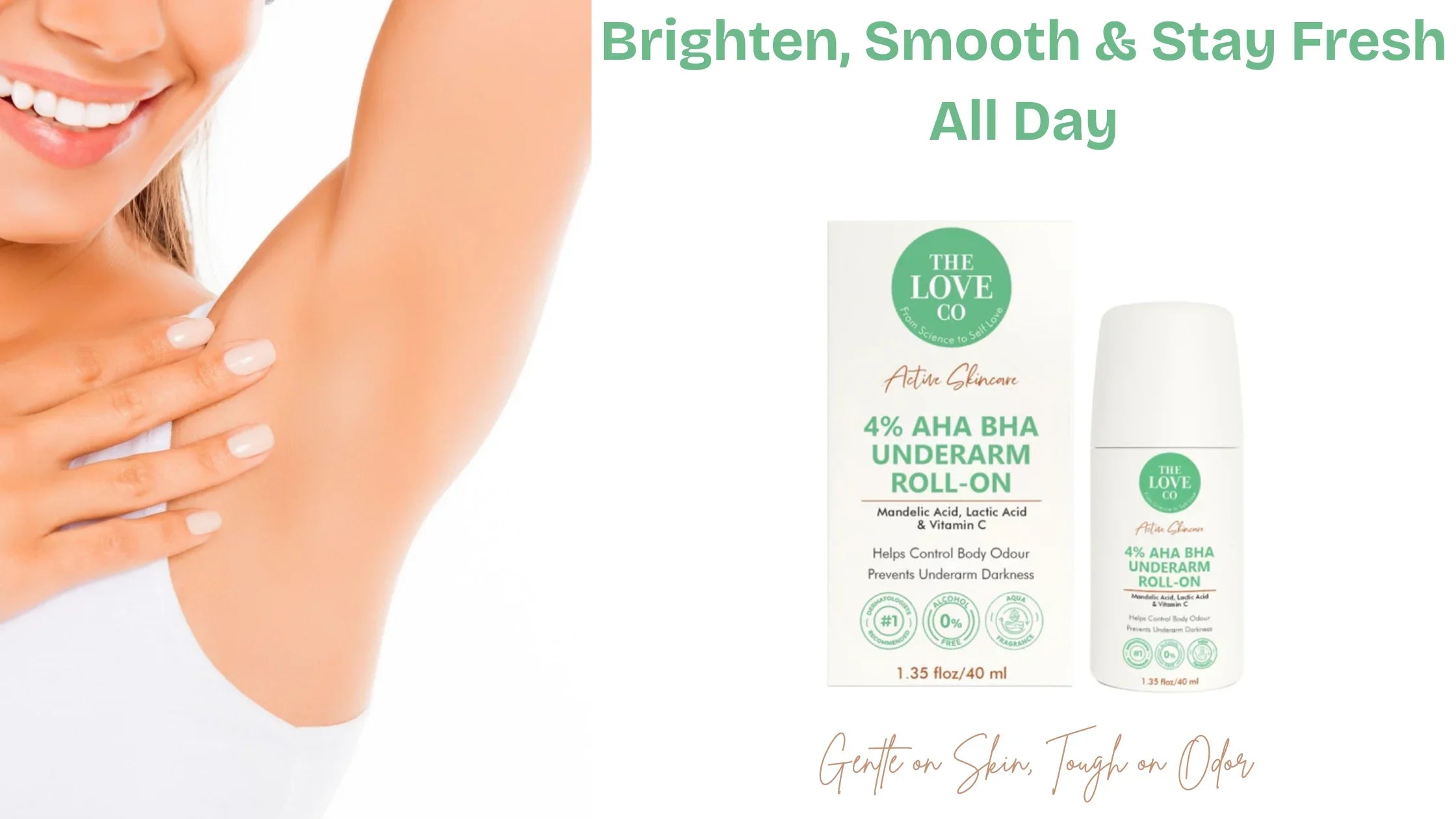 The Love Co - Discover the Best Underarm Roll-On India for Smooth Skin