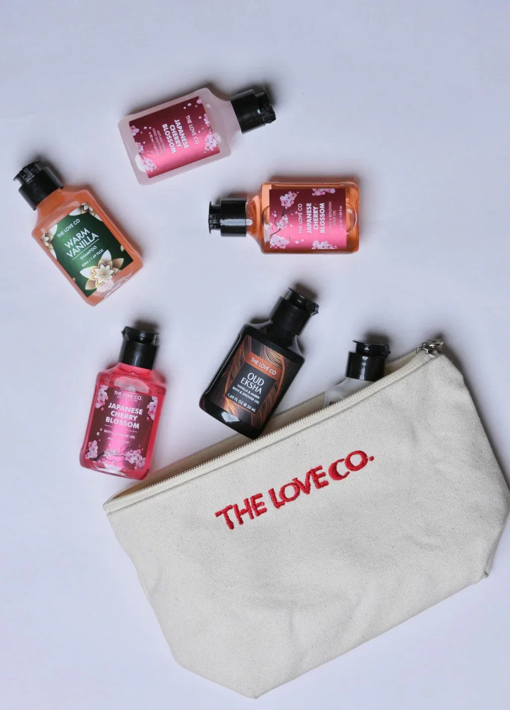 The Love Co - Travel Size Body Care India: Your Glow On-the-Go Solution