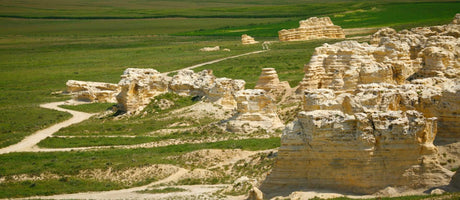 CASTLE ROCK & MONUMENT ROCKS Near Oakley & Quinter - The Love Co